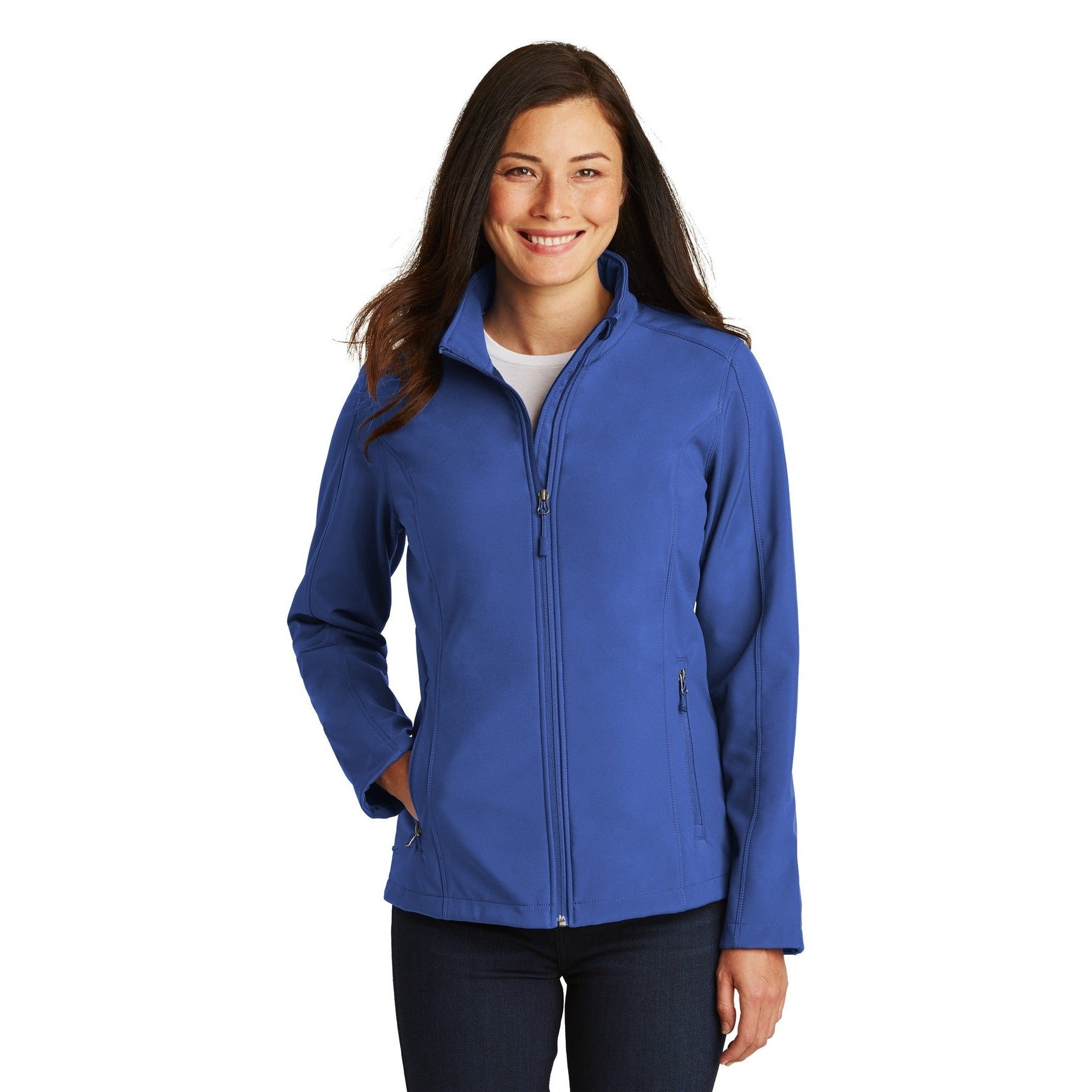 Port Authority-Port Authority® Women's Core Soft Shell Jacket. L317-MedTech-9